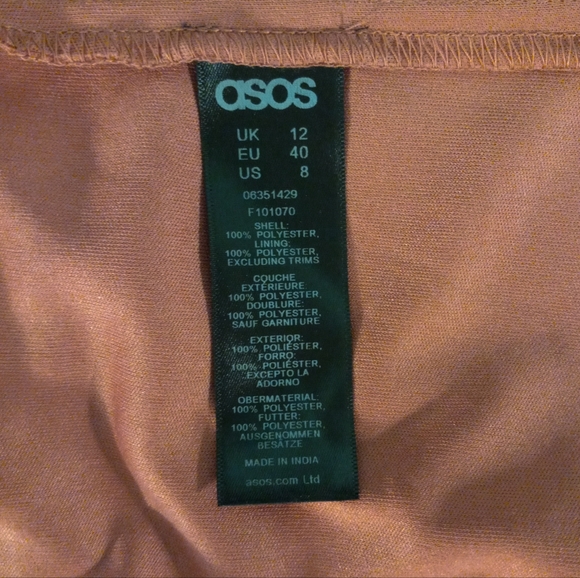 NWOT | Asos Design Women's Pink Tulle Tiered Ruffle Skort | US 8 / UK 12 - Picture 7 of 8